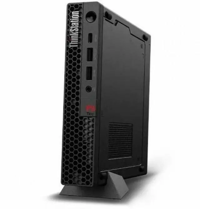 Alt view image 5 of 8 - Lenovo ThinkStation P3 Gen 2 30K50054US Workstation - 1 x Intel Core Ultra 7 265 - 16 GB - 512 GB SSD - Tiny - Black - Intel Q870 Chip - Windows 11 Pro - 1 x NVIDIA RTX A1000 8 GB Graphics - NVMe Cont