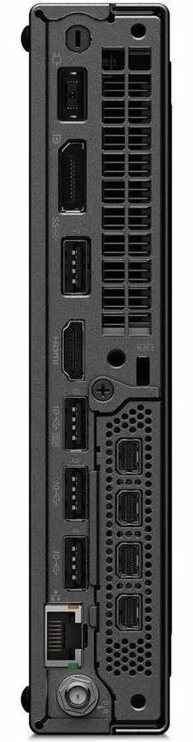 Alt view image 5 of 8 - Lenovo ThinkStation P3 Gen 2 30K50051US Workstation - 1 x Intel Core Ultra 7 265 - 32 GB - 1 TB SSD - Tiny - Black - Intel Q870 Chip - Windows 11 Pro - 1 x NVIDIA RTX A400 4 GB Graphics - NVMe Control