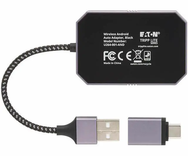 Alt view image 3 of 7 - Eaton U264-001-AND Wireless Auto Adapter - Black