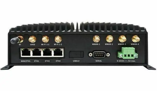 Alt view image 3 of 4 - Digi TX54 Wi-Fi 5 IEEE 802.11ac 2 SIM Cellular Ethernet Modem/Wireless Router