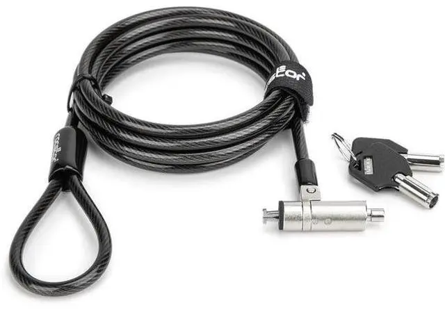 Alt view image 3 of 9 - Rocstor N19 Security Cable Lock For Nano-Shaped Slots 2 Keys TAA Y1RB008B1