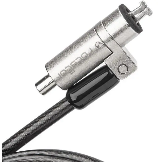 Alt view image 9 of 9 - Rocstor N19 Security Cable Lock For Nano-Shaped Slots 2 Keys TAA Y1RB008B1