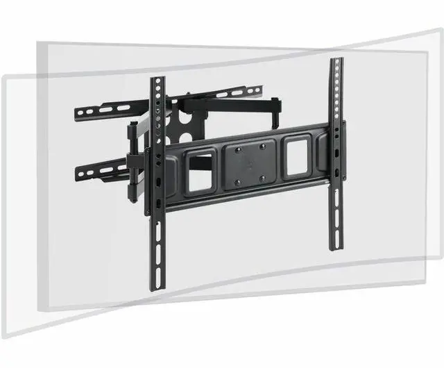 Alt view image 14 of 19 - Monoprice Full-Motion Articulating TV Wall Mount Bracket For TVs 32in to 70in, Max Weight 88 lbs, Extension Range 2.4in to 18.4in, VESA Up to 400x400, Rotating, Fits Curved Screens - Commercial Series