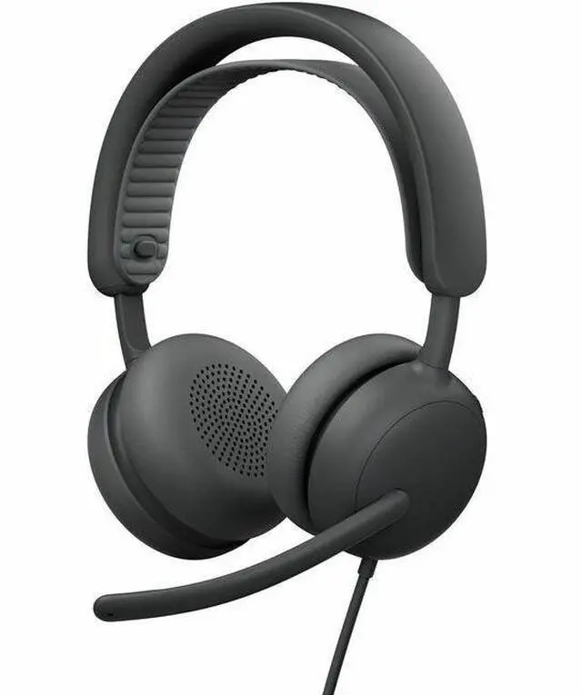 Main image of Logitech Zone Wired 2 for Business - Noise-Canceling Headset with Adaptive Hybrid ANC, Zoom & Google Certified, USB-C with USB-A adapter - Graphite - Microsoft Teams CertificationUSB Type C, USB T