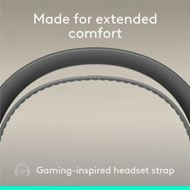 Alt view image 7 of 7 - Logitech Zone Wired 2 for Business - Noise-Canceling Headset with Adaptive Hybrid ANC, Zoom & Google Certified, USB-C with USB-A adapter - Graphite - Microsoft Teams CertificationUSB Type C, USB T