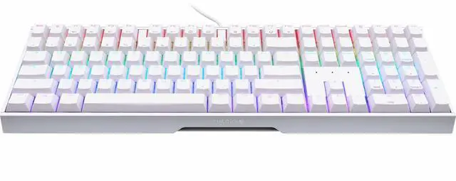 Alt view image 9 of 9 - CHERRY MX 3.0S Wired RGB Keyboard MX RED SWITCH  For Office And Gaming White