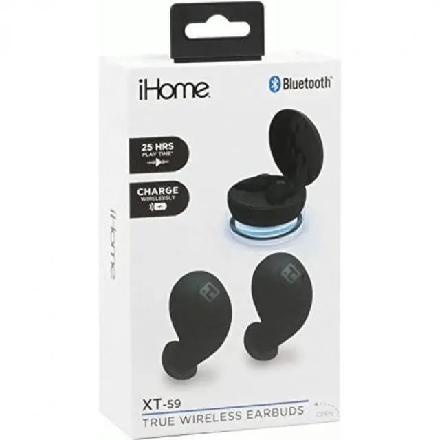 Alt view image 2 of 2 - IHOME XT-15 TRUE WIRELESS EAR BUD BLACK