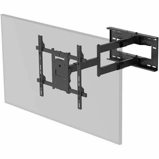 Alt view image 17 of 20 - Monoprice Portrait and Landscape 360 Full-Motion Articulating TV Wall Mount for TVs 40in to 75in, Weight Capacity 110 lbs, Extension 3.3in to 31.5in