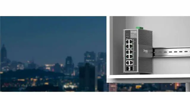 Alt view image 8 of 12 - TP-Link Omada 10-Port Gigabit Industrial Easy Managed Switch with 6-Port PoE+ and 2-Port PoE++