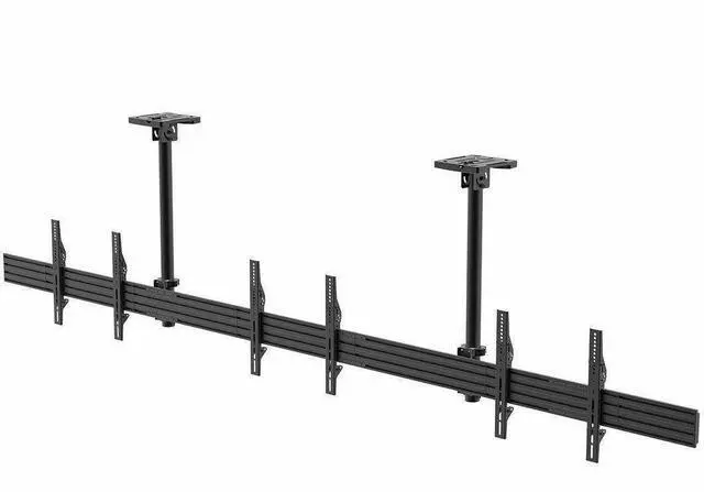 Alt view image 20 of 20 - Monoprice 3x1 Menu Board Ceiling Mount For Displays Between 32in to 65in, Max Weight 66 lbs. ea., VESA Patterns up to 600x400 - Commercial Series