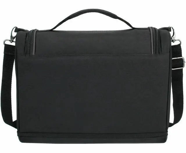 Alt view image 7 of 8 - ACCESSORY POWER Small Messenger Bag for Surface Pro - Black - GRSLS7P601BKEW