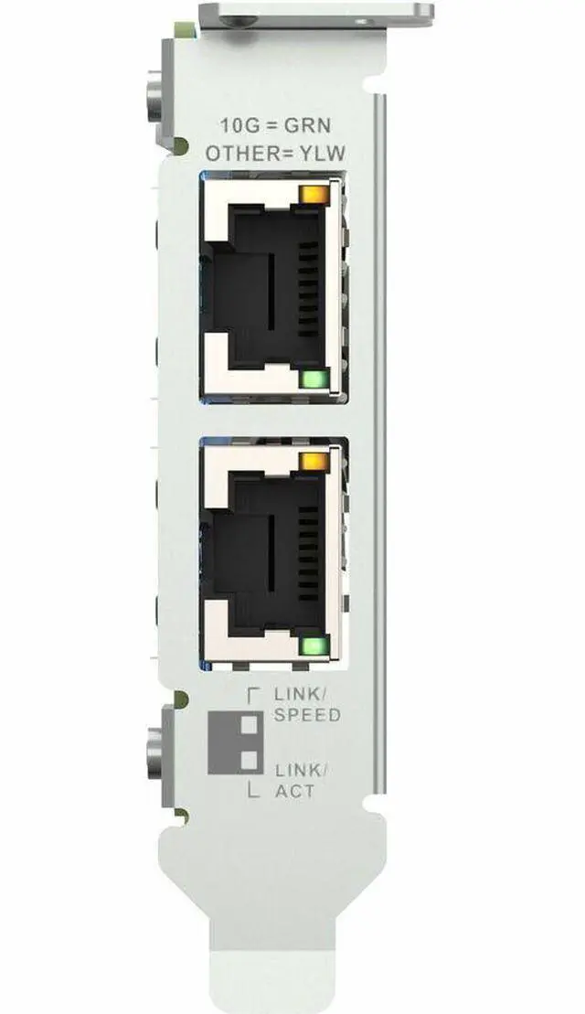 Alt view image 4 of 7 - QXG-10G2T Dual 10GbE Port, Supports up to Five speeds (10G / 5G / 2.5G / 1G / 100M), and maximizes Your NAS Network connectivity.