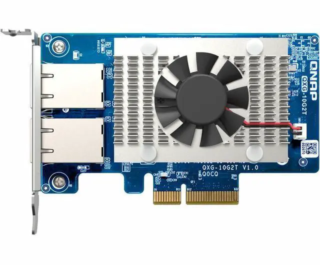 Alt view image 6 of 7 - QXG-10G2T Dual 10GbE Port, Supports up to Five speeds (10G / 5G / 2.5G / 1G / 100M), and maximizes Your NAS Network connectivity.