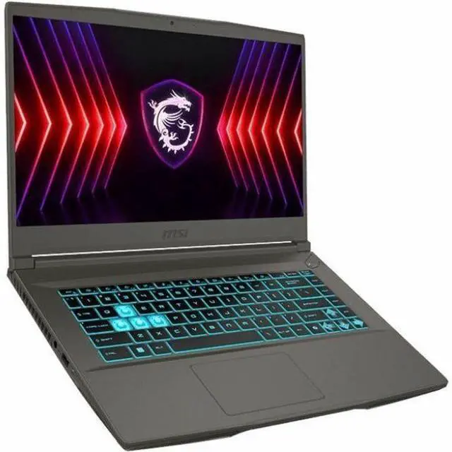 Alt view image 4 of 7 - MSI Thin A15 B7UC-625US 15.6" Gaming Notebook - AMD Ryzen 5 7535HS (3.33 GHz) - 8GB - 512GB SSD - Windows 11 Home - NVIDIA GeForce RTX 3050 - Black (THINA15B7625)