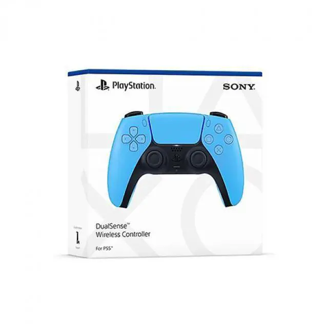 Alt view image 2 of 3 - PlayStation 5 DualSense Wireless Controller Starlight Blue