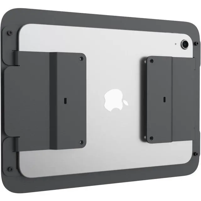 Alt view image 3 of 7 - Heckler Design Mounting Adapter for iPad - Black Gray - 100 x 100 - VESA Mount Compatible - Steel