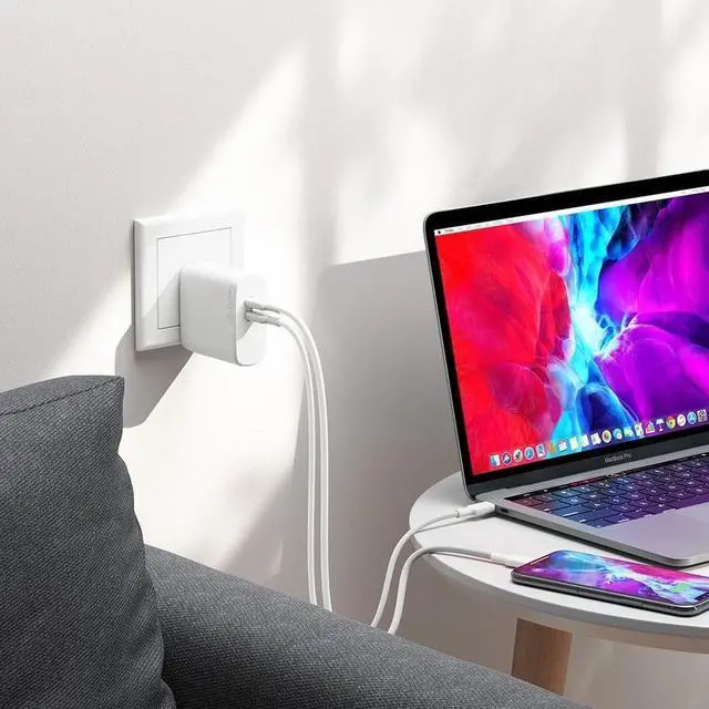 Alt view image 10 of 11 - ALOGIC 2X68 Rapid Power 68W GaN Charger WCG2X68US