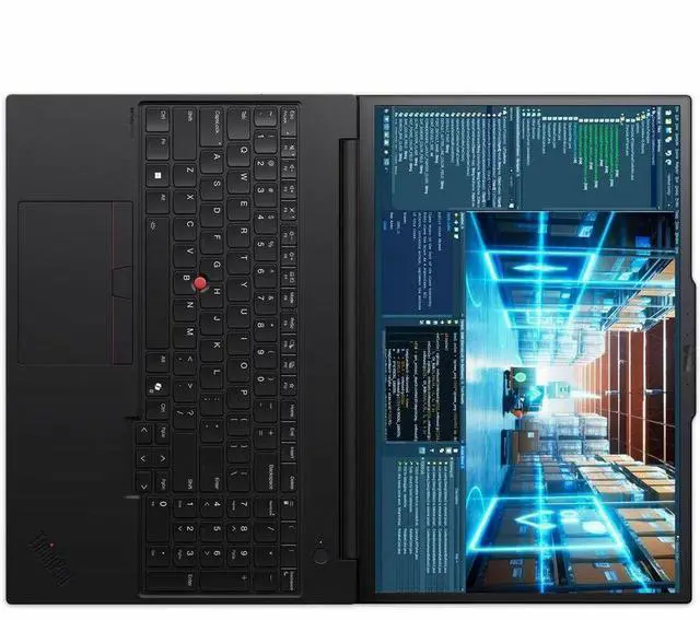 Alt view image 4 of 9 - Lenovo ThinkPad P16v G3 16" Notebook - Intel Core Ultra 7 255H - 16GB - 512GB SSD - NVIDIA RTX PRO 500 Blackwell 6GB - Wi-Fi 7 - BT 5.4 - Wired Ethernet - Windows 11 Pro - Black (21RS0029US)