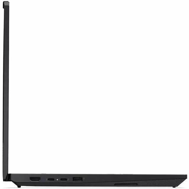 Alt view image 8 of 9 - Lenovo ThinkPad P16v G3 16" Notebook - Intel Core Ultra 7 255H - 16GB - 512GB SSD - NVIDIA RTX PRO 500 Blackwell 6GB - Wi-Fi 7 - BT 5.4 - Wired Ethernet - Windows 11 Pro - Black (21RS0029US)