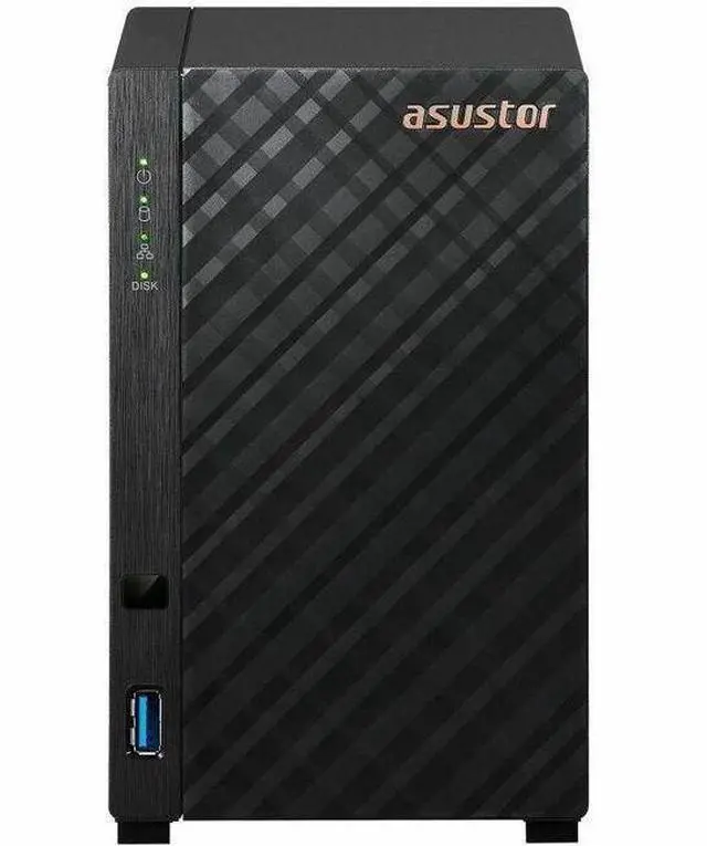 Alt view image 7 of 14 - Asustor AS1202T Drivestor 2 Gen 2 ,2 Bay NAS, Quad-Core 1.7GHz CPU, 2.5GbE Port, 1GB DDR4, Three USB 3.0 (Diskless)