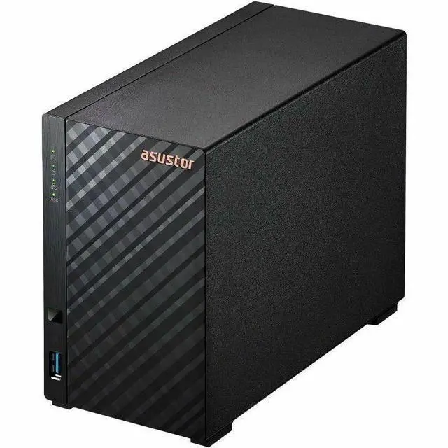 Alt view image 12 of 14 - Asustor AS1202T Drivestor 2 Gen 2 ,2 Bay NAS, Quad-Core 1.7GHz CPU, 2.5GbE Port, 1GB DDR4, Three USB 3.0 (Diskless)
