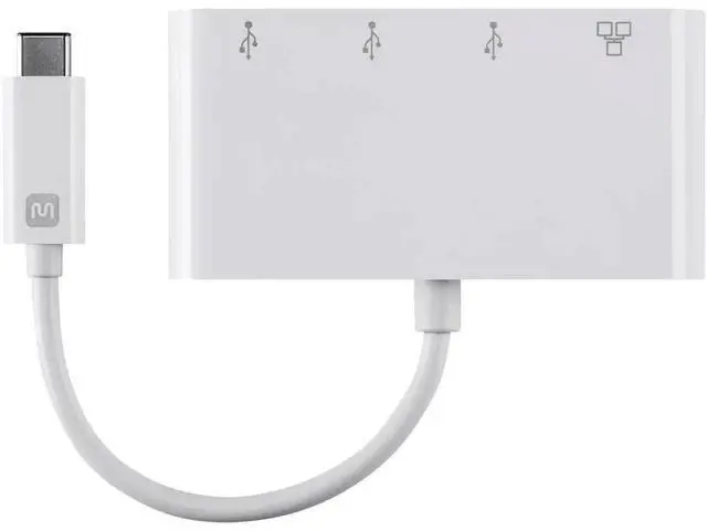 Alt view image 18 of 20 - Monoprice Select Series 3-Port USB 3.0 Hub (114503)