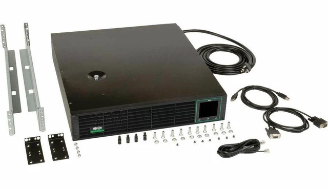 Alt view image 7 of 7 - Eaton Tripp Lite Series SmartPro 2200VA 1920W 120V Line-Interactive Sine Wave UPS - 8 Outlets, Preinstalled WEBCARDLXE Network Interface, 2U Rack/Tower - 2U Rack/Tower - AVR - 1.40 Hour Recharge - 5.1