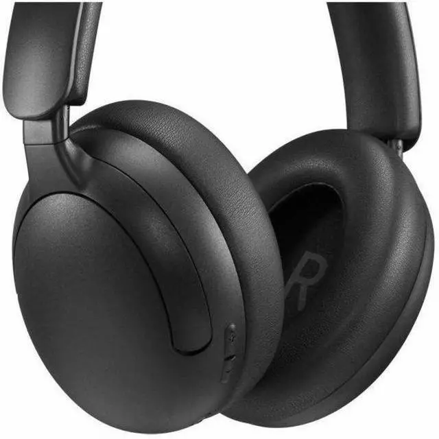 Alt view image 5 of 8 - Lenovo Wireless Headset 2000 - Stereo - Mini-phone (3.5mm) - Wired/Wireless - Bluetooth - 32 Ohm - 20 Hz to 20 kHz - Over-the-head - Binaural - Circumaural - 3.28 ft Cable - Black
