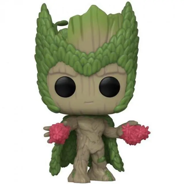 Main image of Funko POP Marvel We Are Groot Groot as Scarlet Witch Vinyl Figure 3.3 Inches