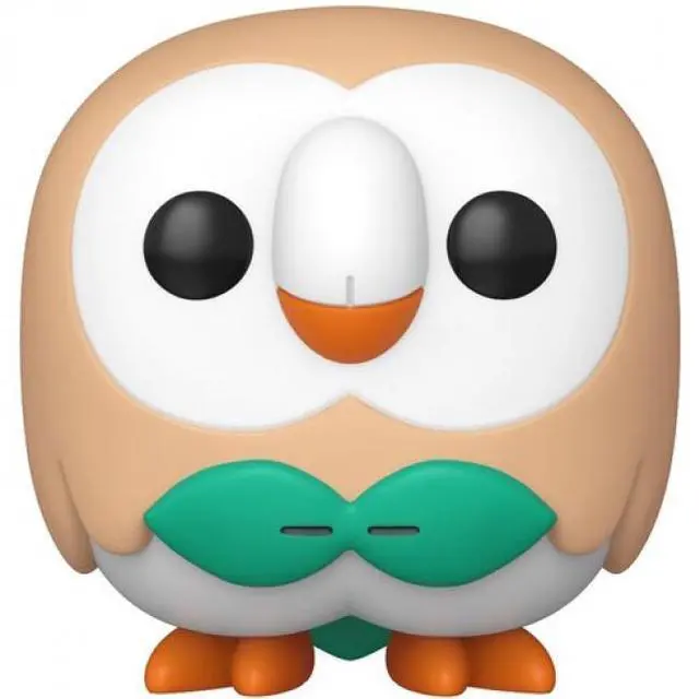 Main image of Funko POP Games Pokemon Rowlet Vinyl Figure 2.6 Inches