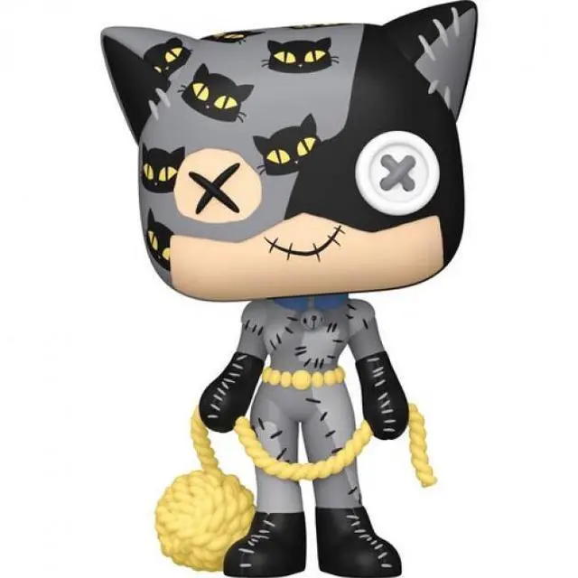 Main image of Funko POP Animation DC Patchwork Catwoman Vinyl Figure 3.9 Inches