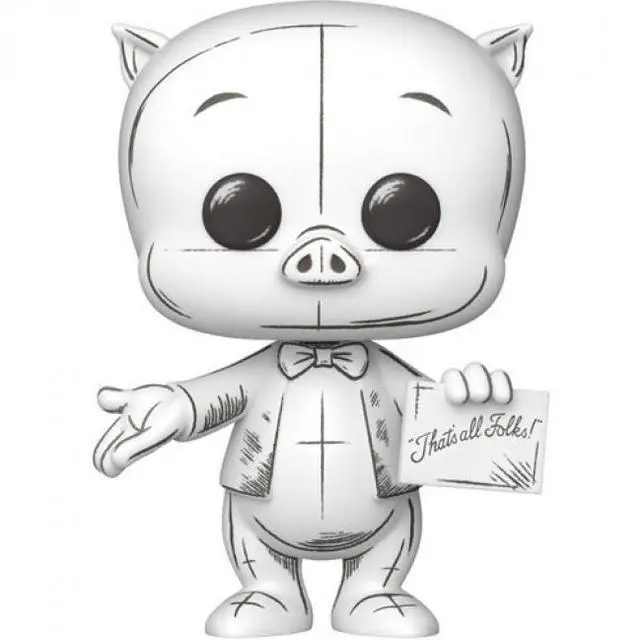 Main image of Funko POP! Animation: Looney Tunes - Porky Pig, Sketched