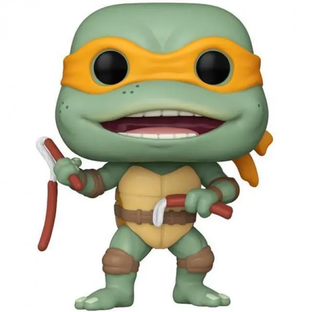 Main image of Funko POP! Movies: TMNT 1990 - Michelangelo with Sausage Link Nunchucks