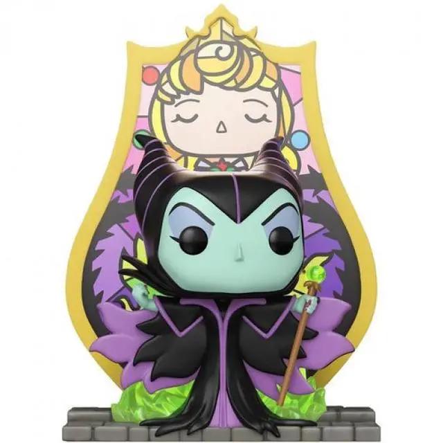 Main image of Funko POP! Deluxe: Disney Villains - Sleeping Beauty: Maleficent, Stained Glass