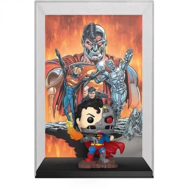 Main image of Funko Pop! Comic Cover: DC - Cyborg Superman