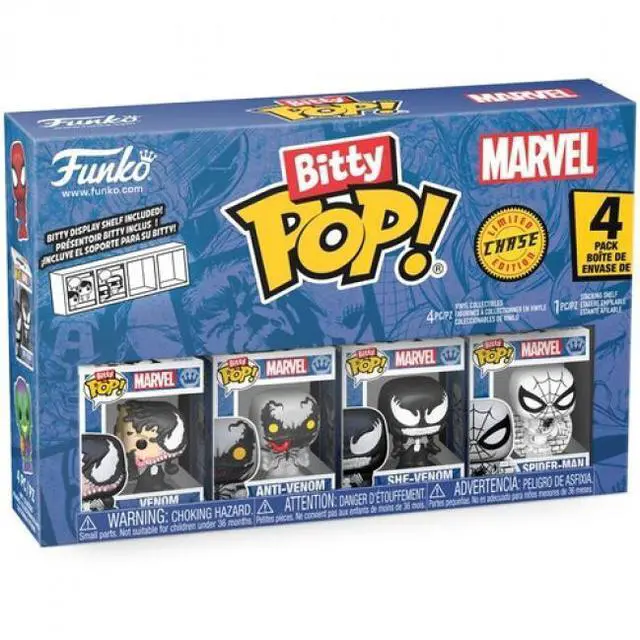 Main image of Funko Bitty POP!: Spider-Man - Venom 4-Pack