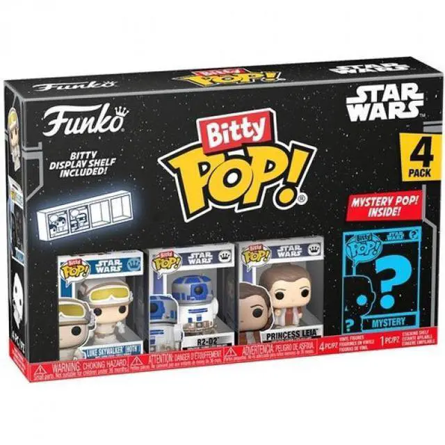 Main image of Funko Bitty POP!: Star Wars: The Empire Strikes Back S2 - Luke 4-Pack