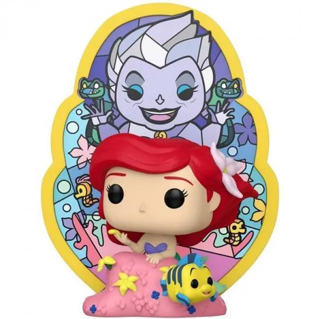 Main image of Funko POP! Deluxe: Disney Little Mermaid - Ariel (Ursula Stained Glass)