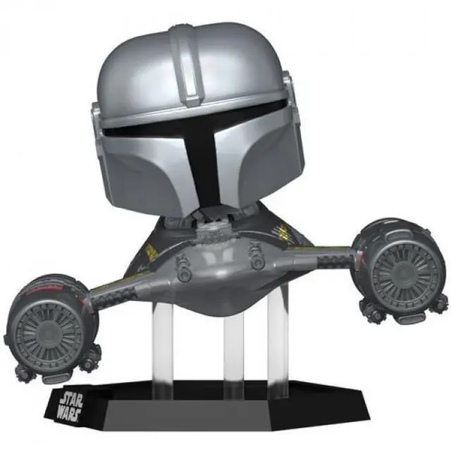 Main image of Funko POP! Rides: Star Wars: The Mandalorian - The Mandalorian & N-1 Starfighter