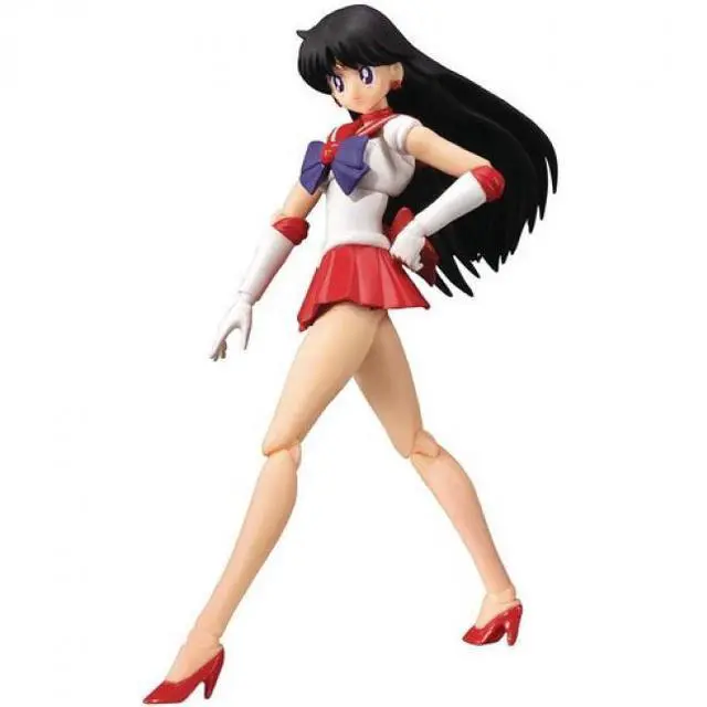 Alt view image 6 of 6 - Tamashii Nations S.H. Figuarts: Pretty Guardian Sailor Moon - Sailor Mars (Animation Color Edition)