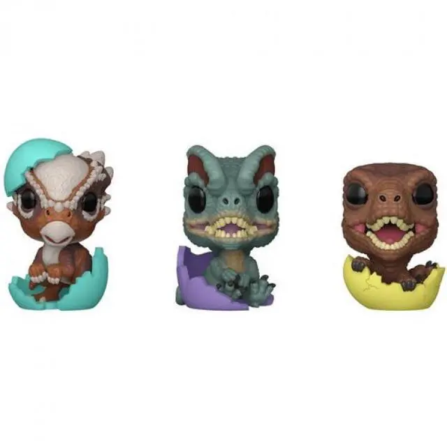 Main image of Funko Pocket POP! Egg: Jurassic World Spring, 3-Pack, Dinos
