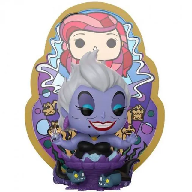 Main image of Funko POP! Deluxe: Disney Villains - Little Mermaid: Ursula, Stained Glass
