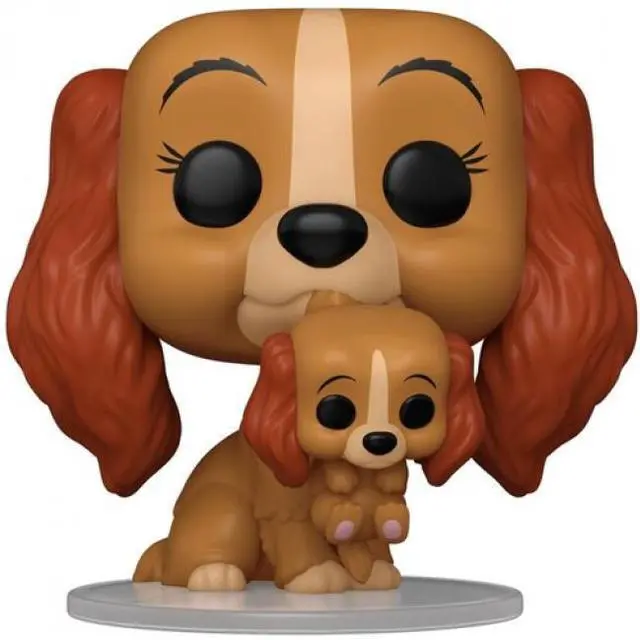Main image of Funko POP! Disney: Lady & the Tramp - Lady with Puppy, 70th Anniversary