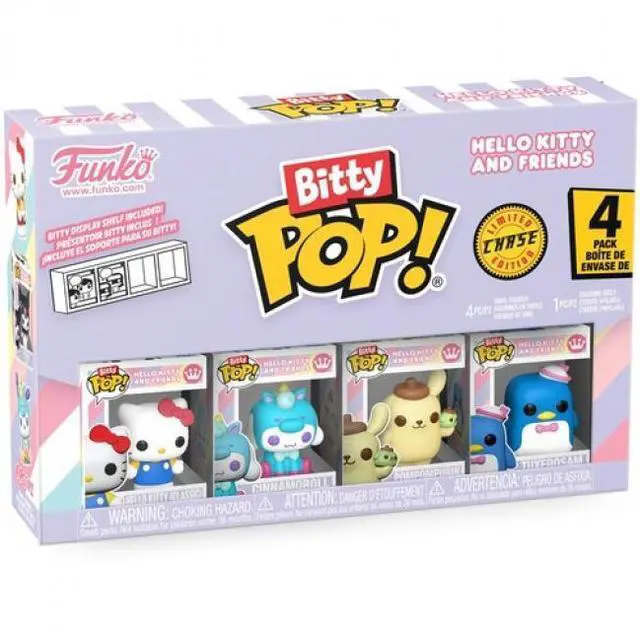 Main image of Funko Bitty POP! Sanrio Hello Kitty 4-Pack Mini Figures
