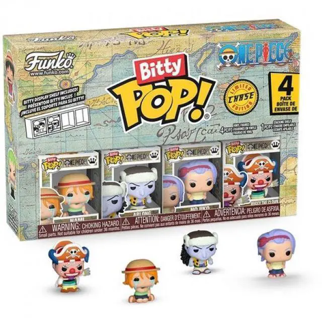 Main image of Funko Bitty POP! One Piece Nami 4-Pack Mini Figures