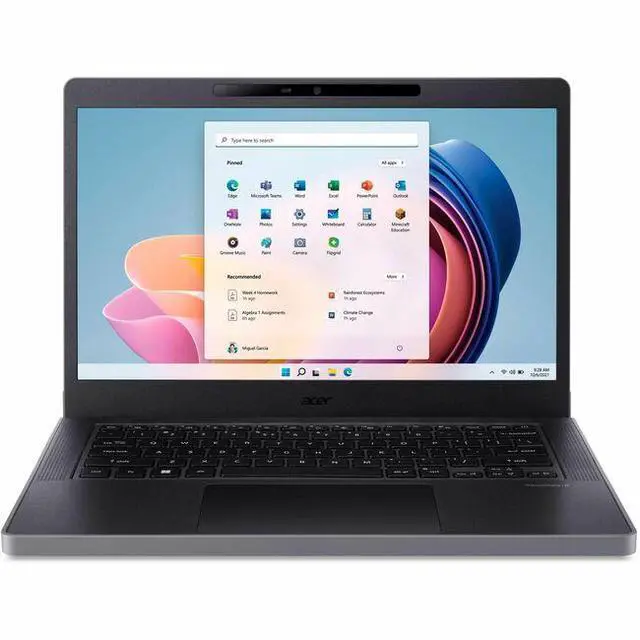 Alt view image 8 of 14 - Acer TravelMate B514-31-G2 14" Laptop Core 3 N355 8GB 256GB SSD W11P Edu
