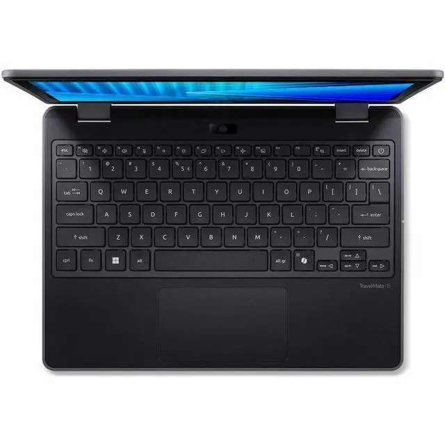 Alt view image 4 of 8 - Acer TM B3 Spin 12 B312R-31 12.2" Touchscreen Laptop N150 8GB 128GB W11P
