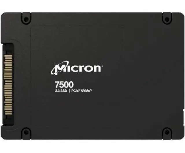 Alt view image 7 of 7 - Micron 7500 MAX 1.6 TB 2.5" 256-bit U.3 PCIe 4.0 (NVMe) Solid state drive Model MTFDKCC1T6TGQ-1BK1DABYYR