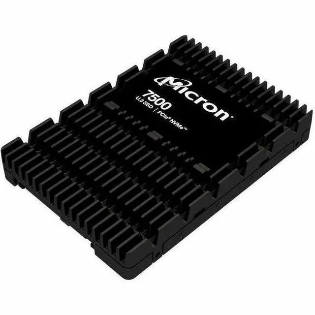 Alt view image 6 of 7 - Micron 7500 MAX 1.6 TB 2.5" 256-bit U.3 PCIe 4.0 (NVMe) Solid state drive Model MTFDKCC1T6TGQ-1BK1DABYYR