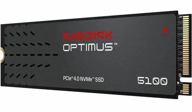 Main image of SanDisk Optimus 5100 M.2 2280 500GB PCI-Express 4.0 x4 QLC 3D CBA NAND Internal Solid State Drive (SSD) SDSP51500GAN-000E0